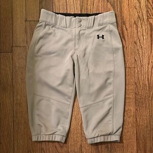 Under Armour Girls Gray softball pants